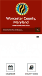 Mobile Screenshot of co.worcester.md.us